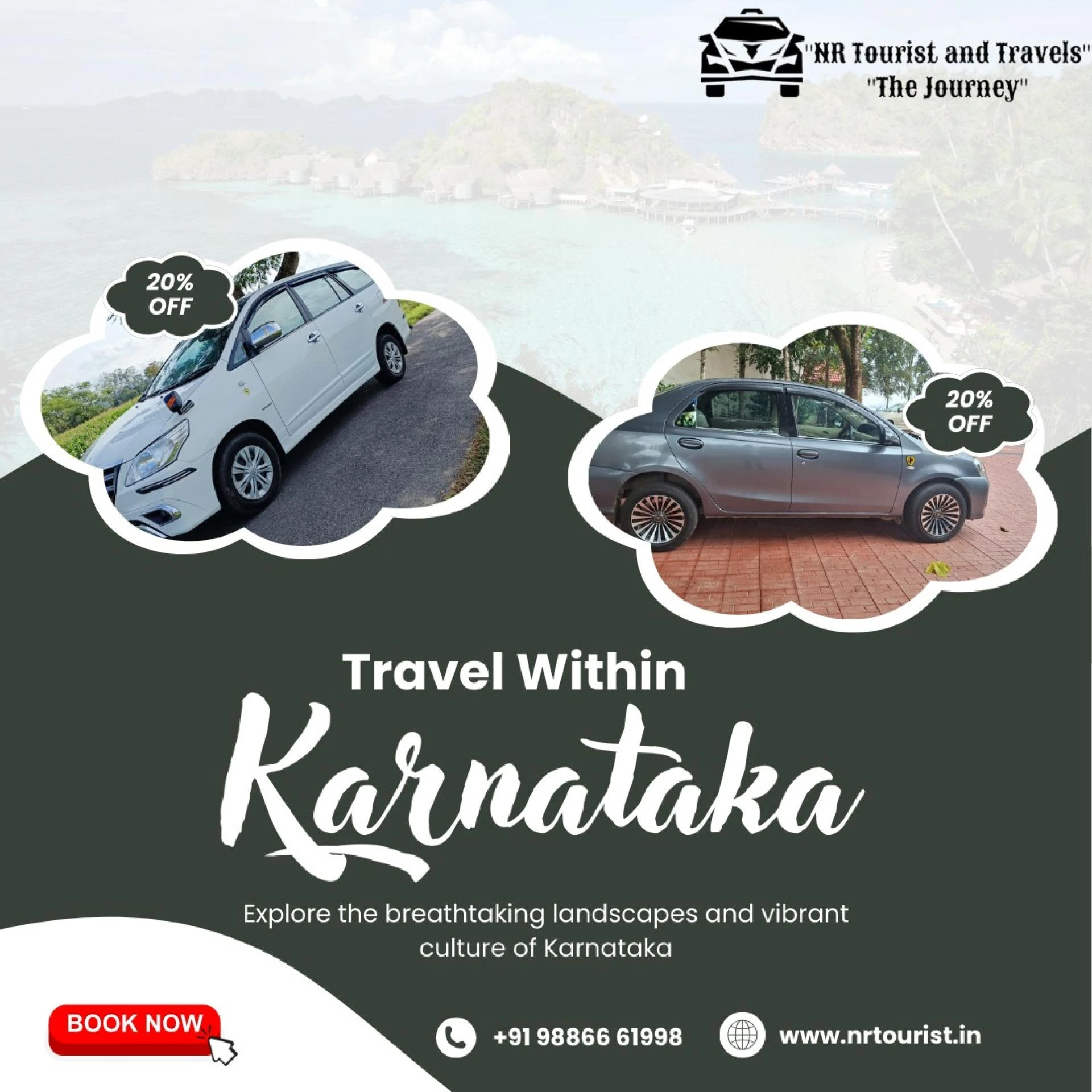 NR Tourist and Travels – Your Trusted Partner for Outstation Travel