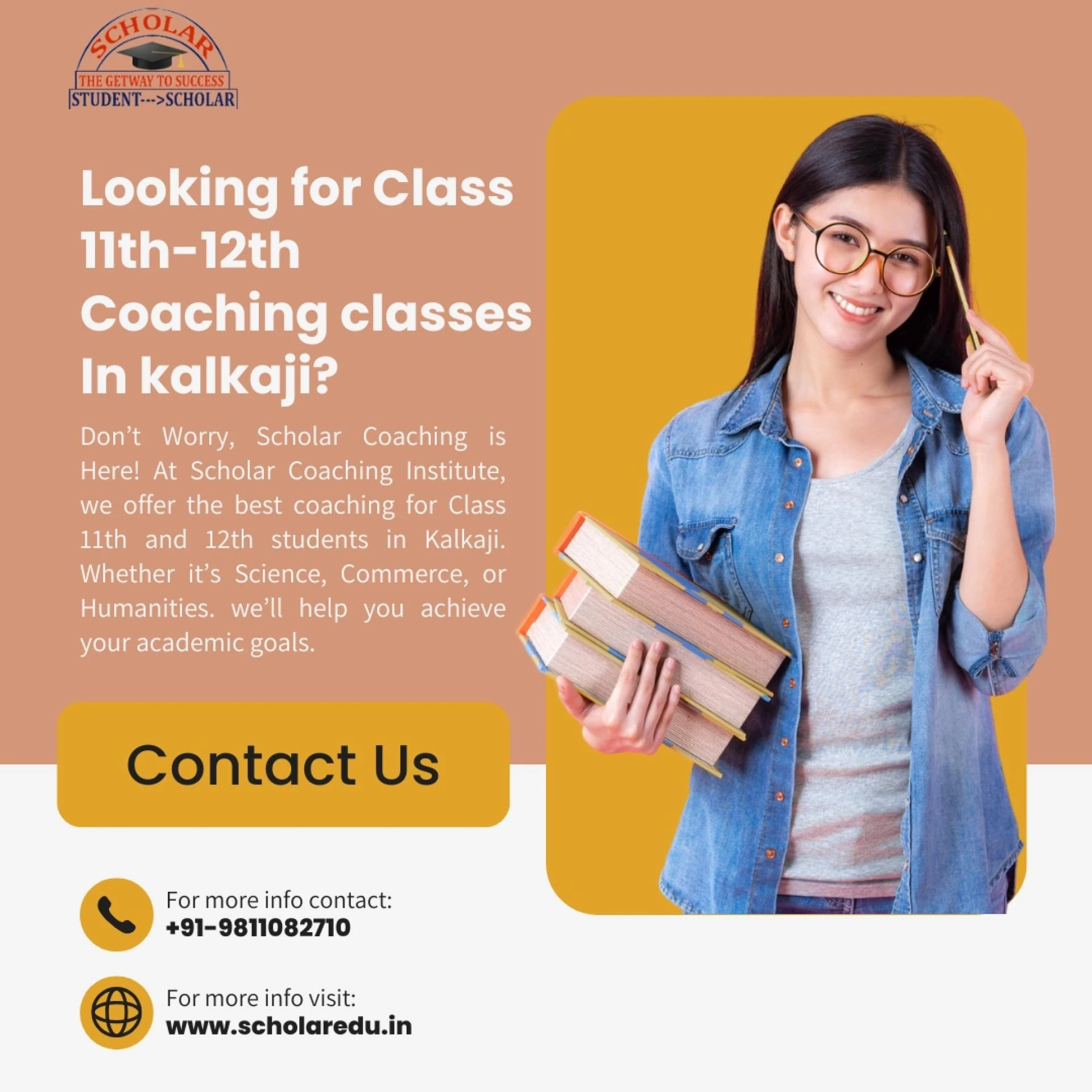 Best Coaching Centers in Kalkaji for 11th and 12th Class Students