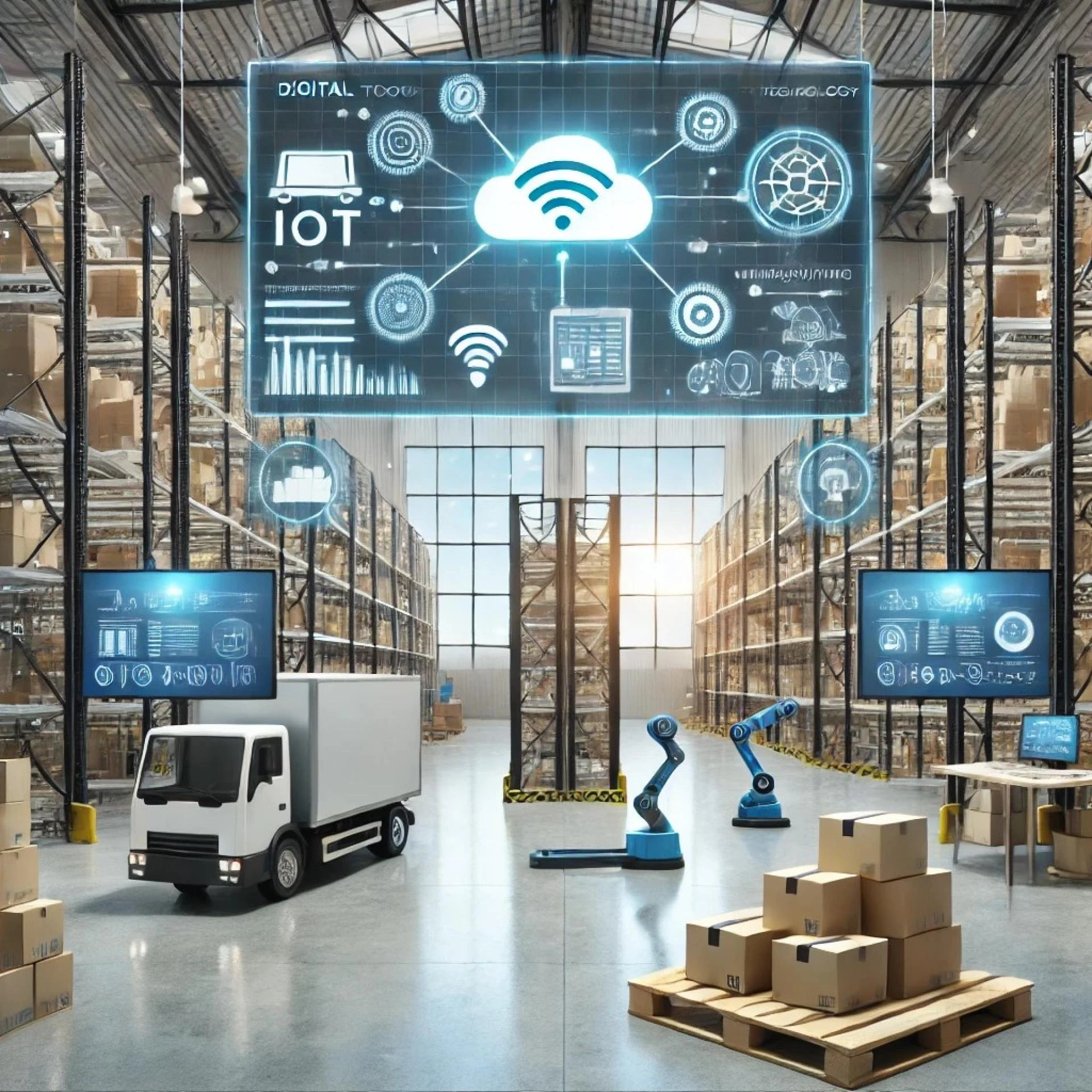 Enhancing Warehouse Operations with Cloud Computing
