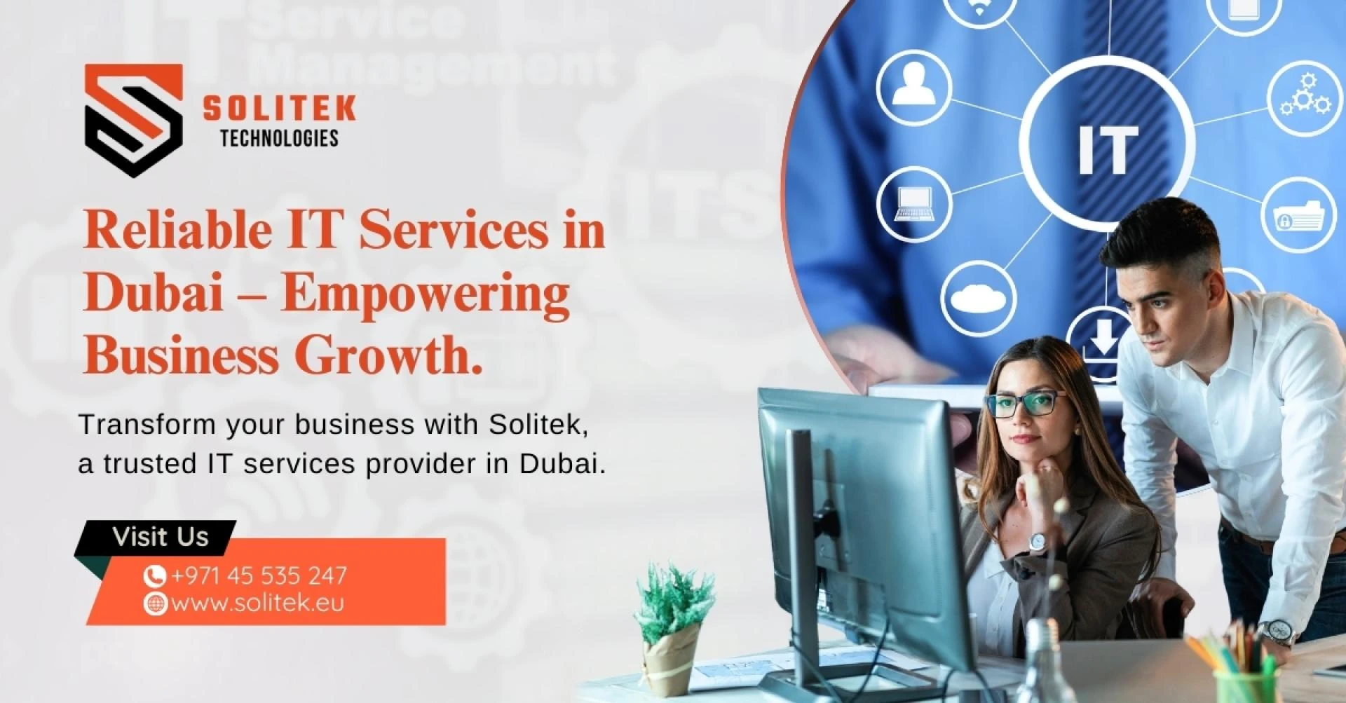 How do IT services benefit businesses in their growth and expansion?