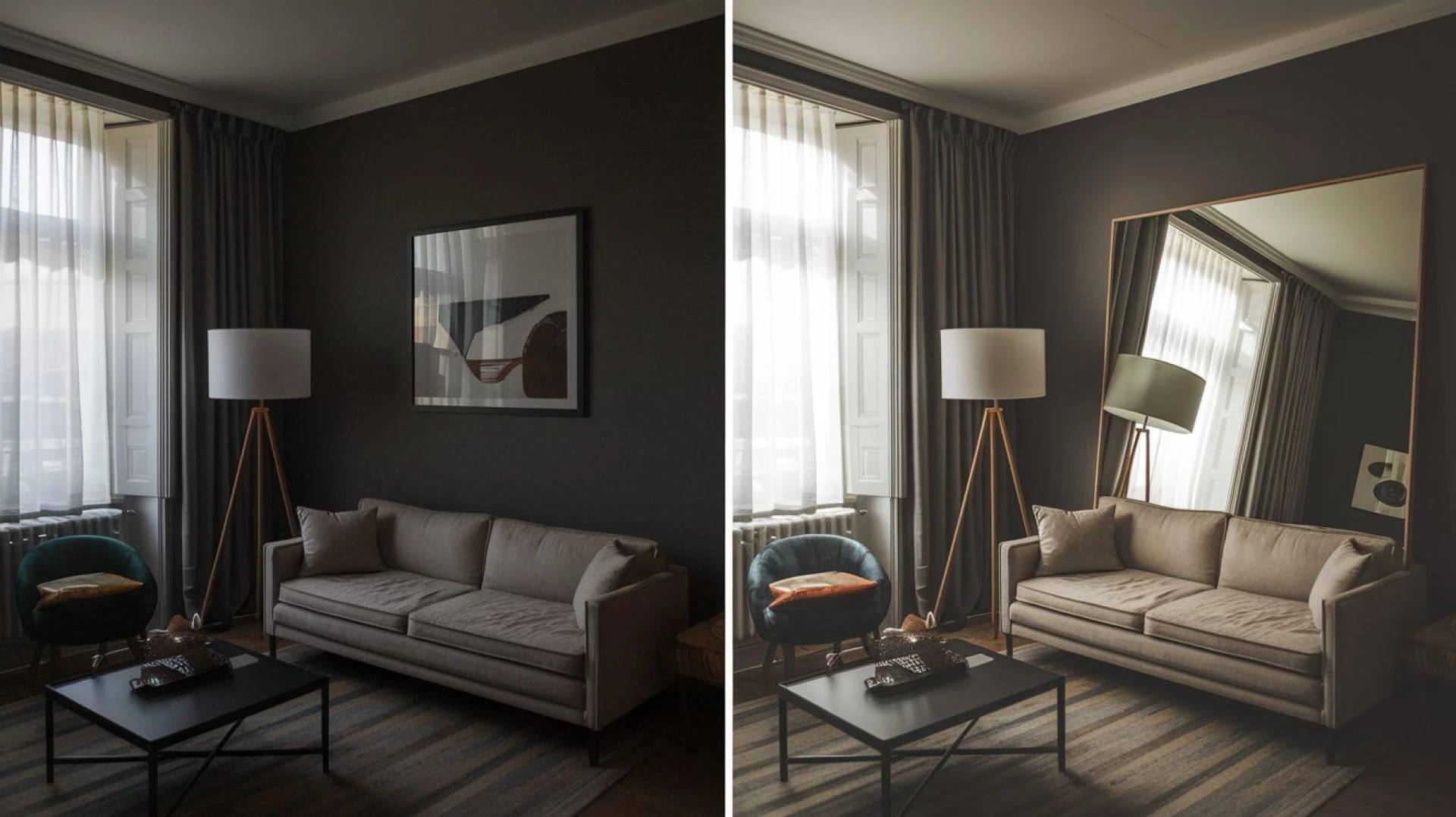 How to Make a Dark Room Look Brighter