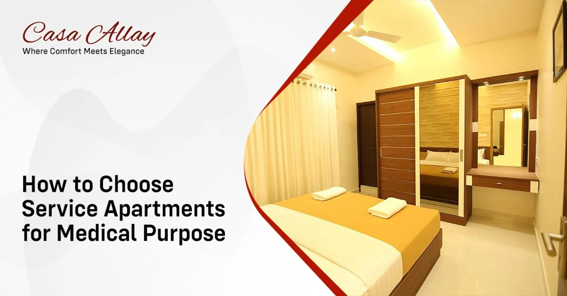 How to choose service apartments in Kochi for a medical visit?