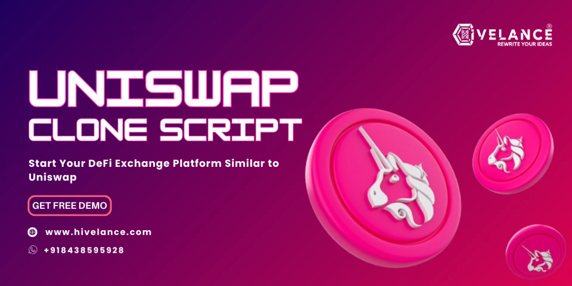 Build a Feature Rich DEX with Our Advanced Uniswap Clone Script