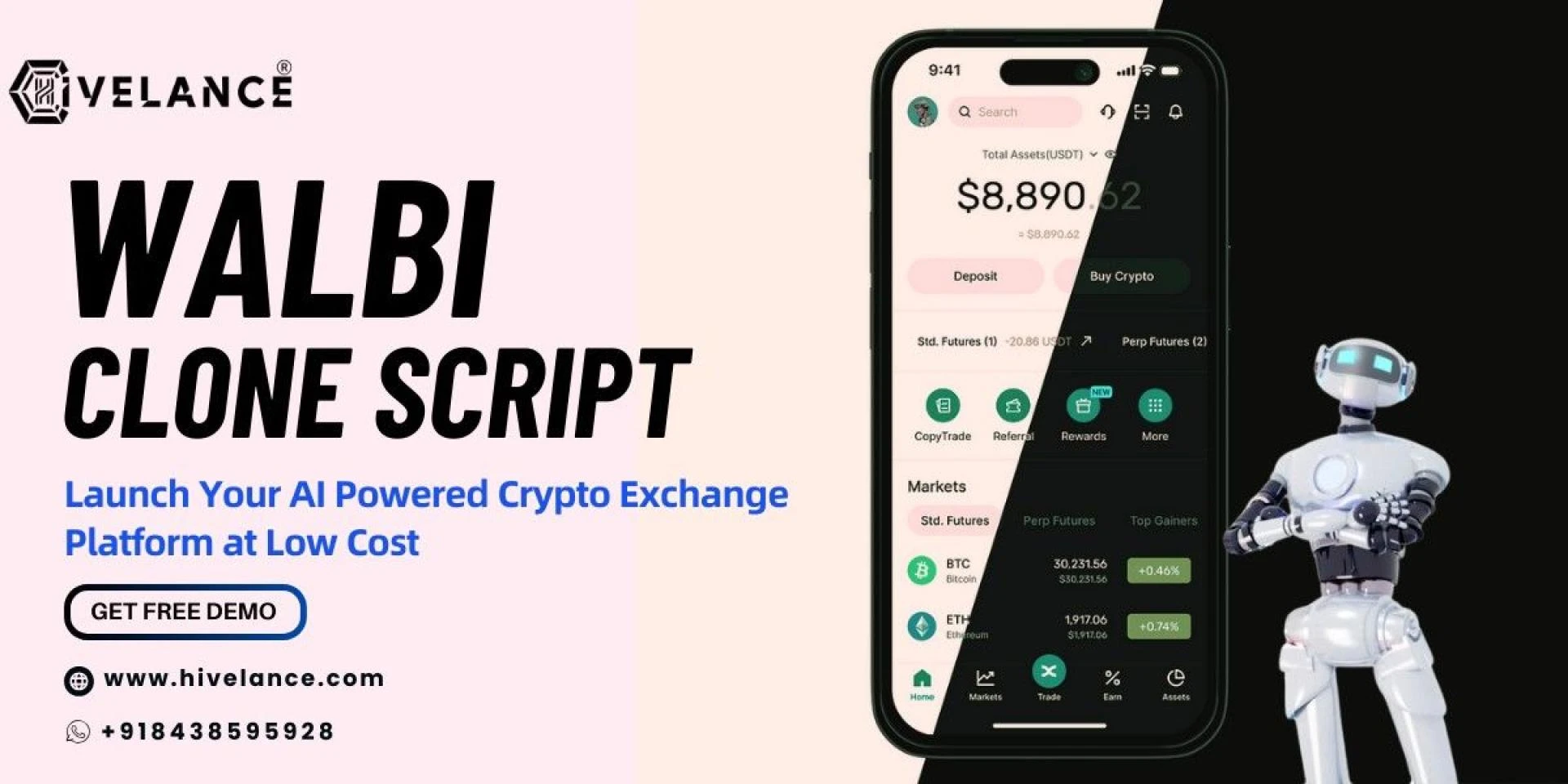Walbi clone script - Launch Your AI-powered trading platform and Stay ahead in crypto market