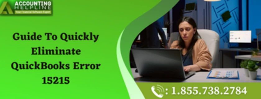Effective Solutions steps to fix QuickBooks 2018 Error 15215