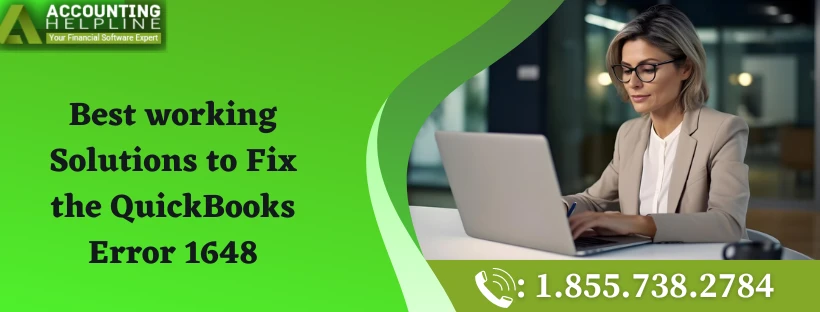 Complete Guide to tackle QuickBooks Error Code 1648