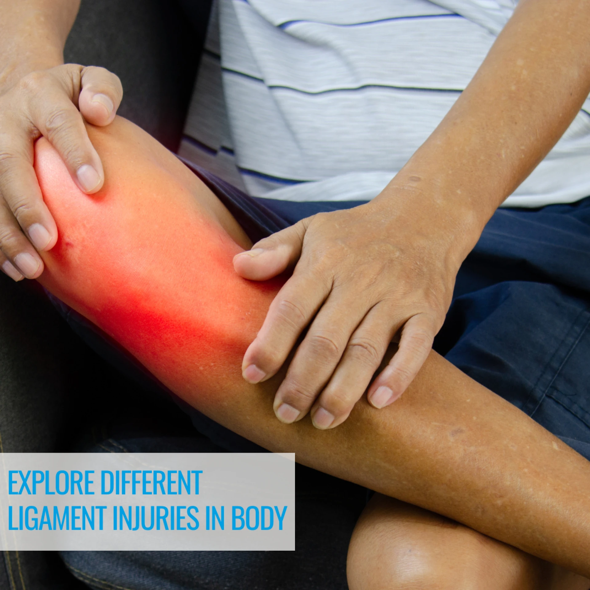 Explore Different ligament injuries in body 