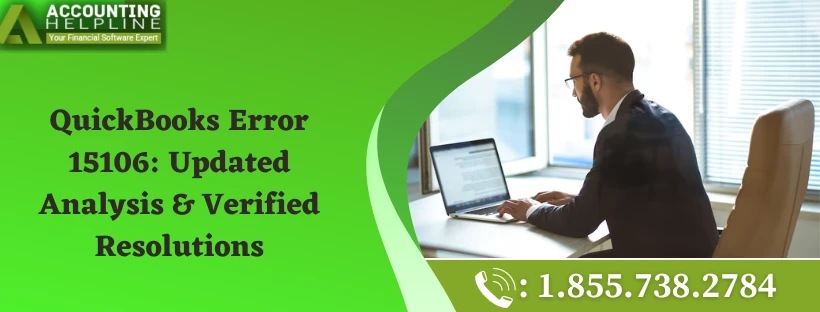 Easy Way To Fix QuickBooks Error Code 15106