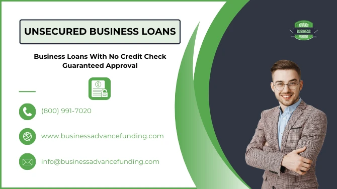 Unsecured Business Loans For Small Business