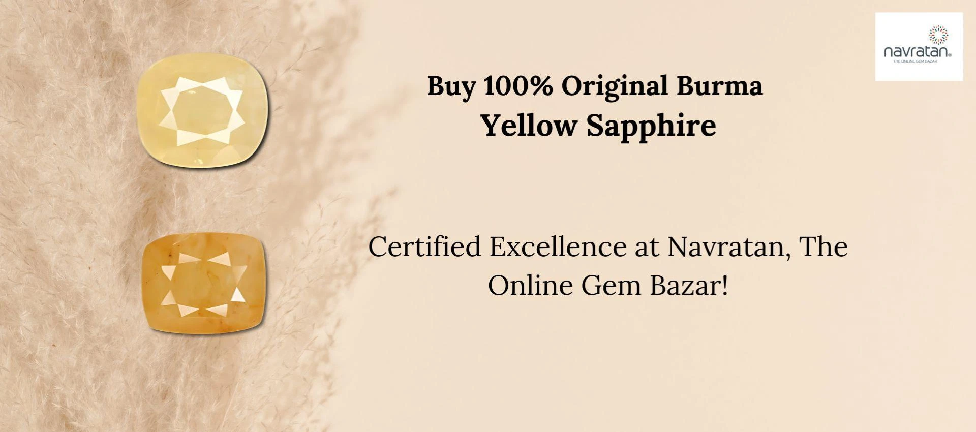 Natural Burma Yellow Sapphire for Sale – 100% Genuine & Certifiedy Post Title