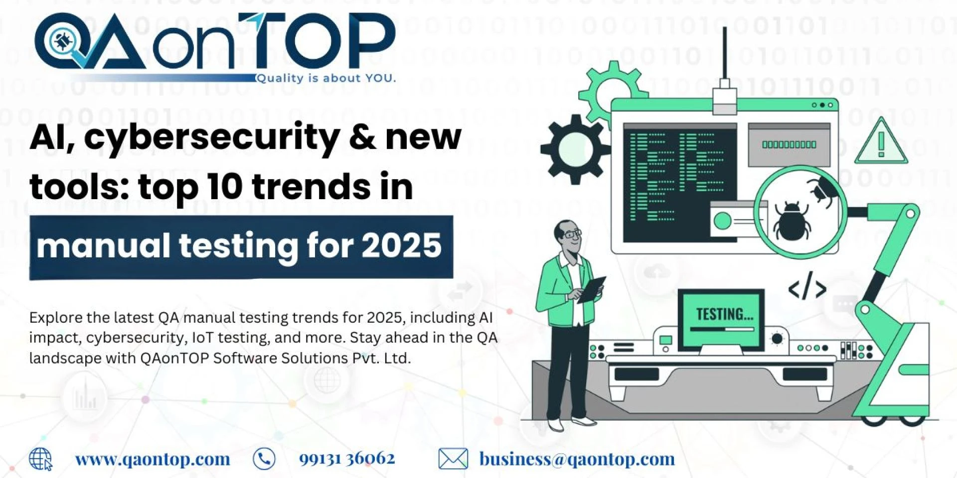AI, cybersecurity & new tools: top 10 trends in manual testing for 2025
