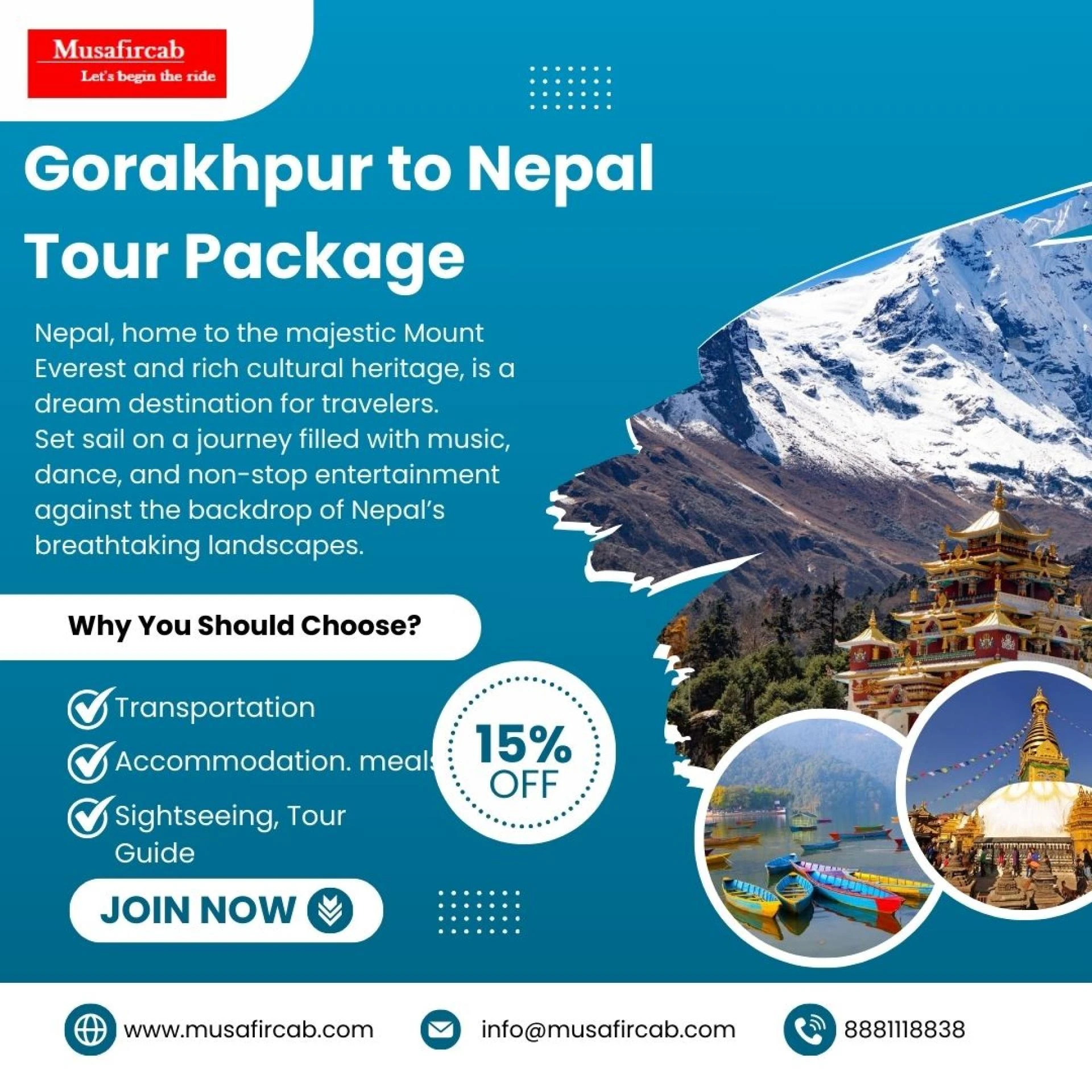 Gorakhpur to Nepal Tour: Complete Guide to Your Ideal Nepal Vacation