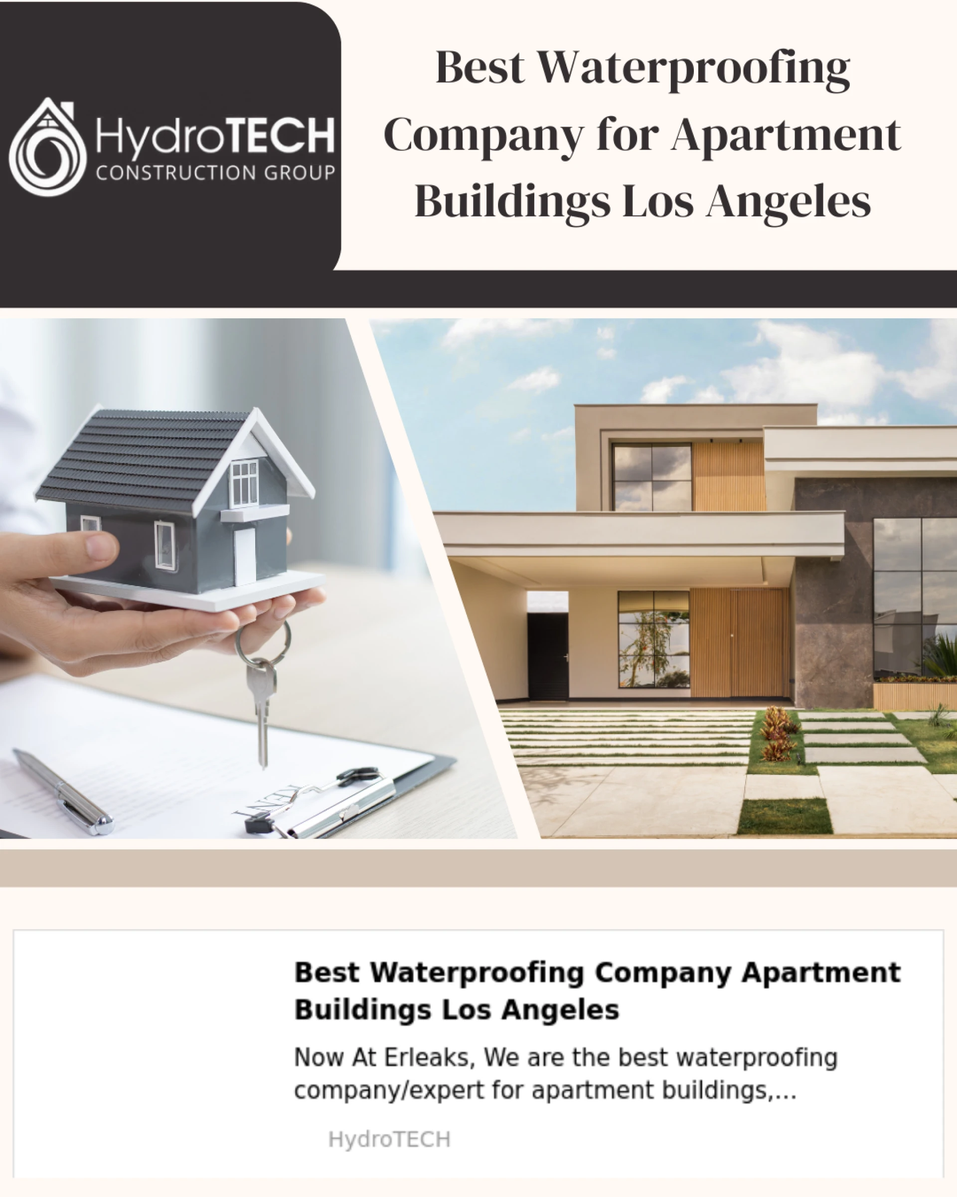 Best Waterproofing Company for Apartment Buildings in Los Angeles: Protect Your Property and Tenants