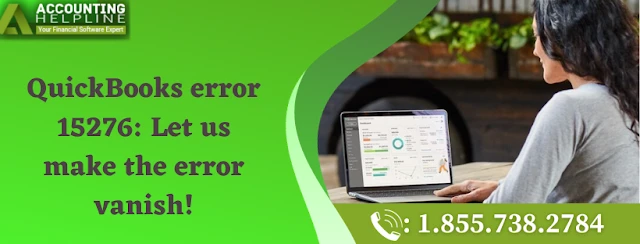 An effective method to troubleshoot QuickBooks error 15276