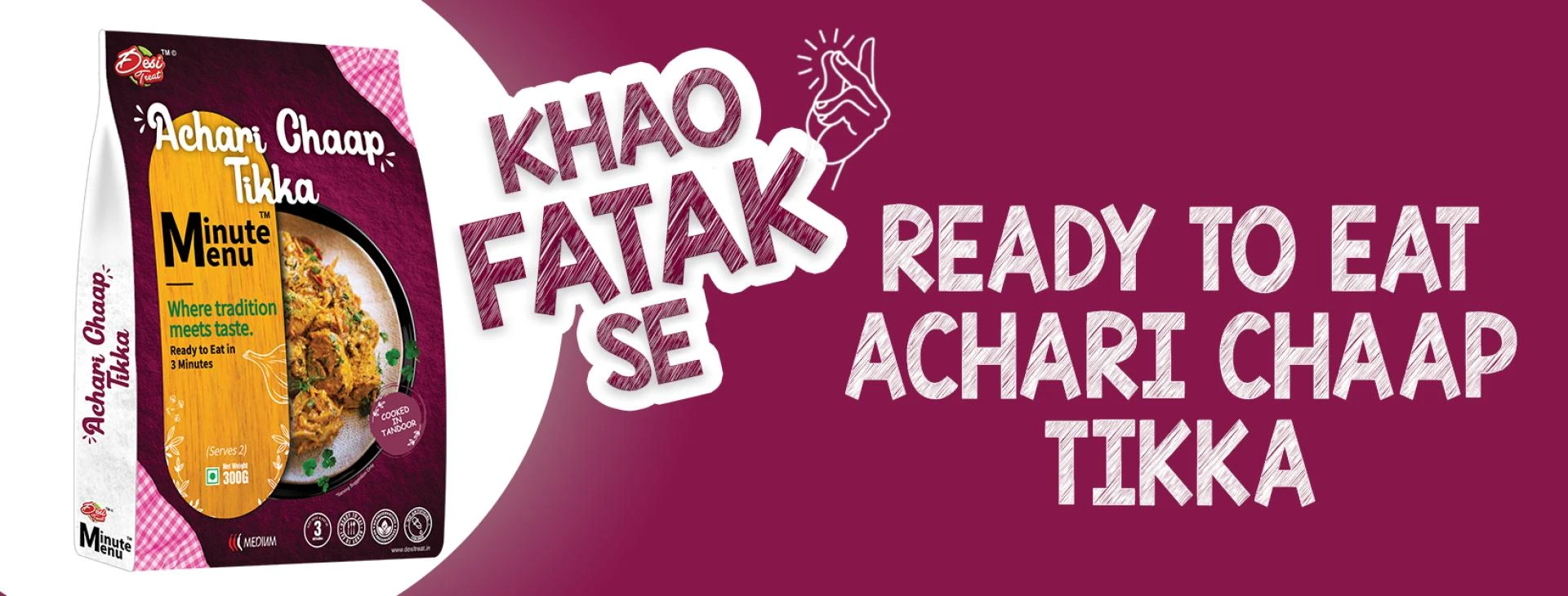 Delicious Desi Treats with Minute Menu Ready to Eat Food – Quick, Tasty & Convenient