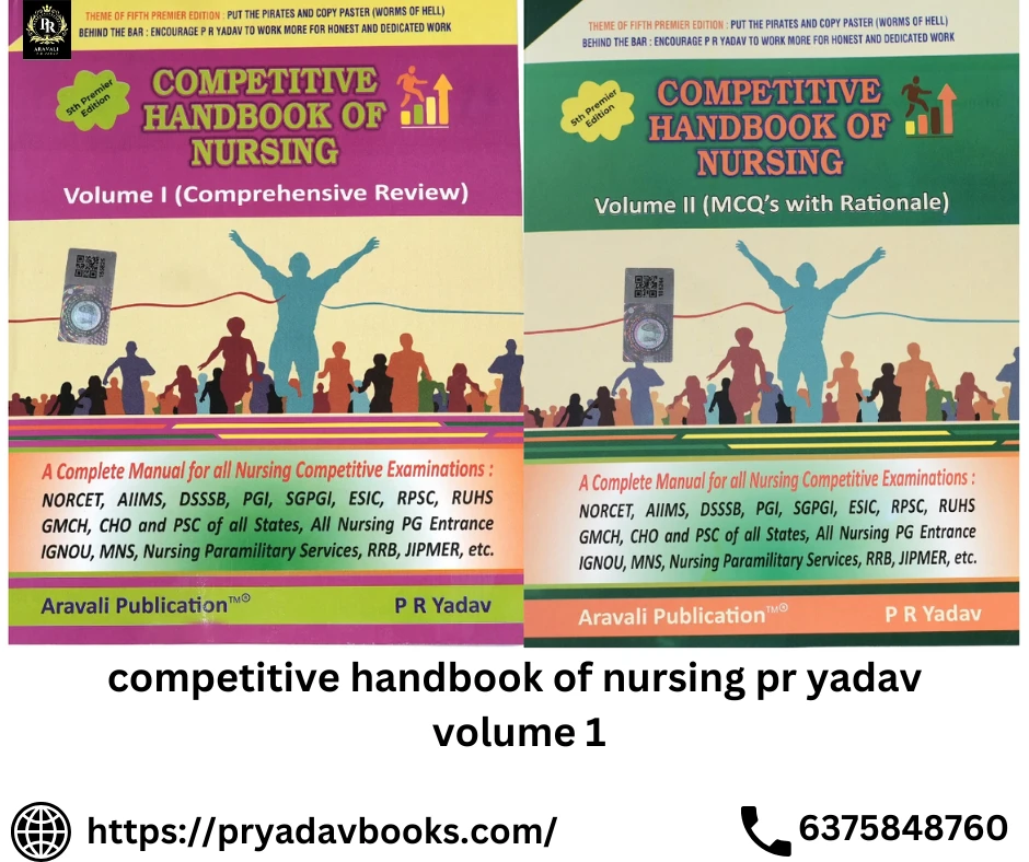 PR Yadav Competitive Handbook of nursing
