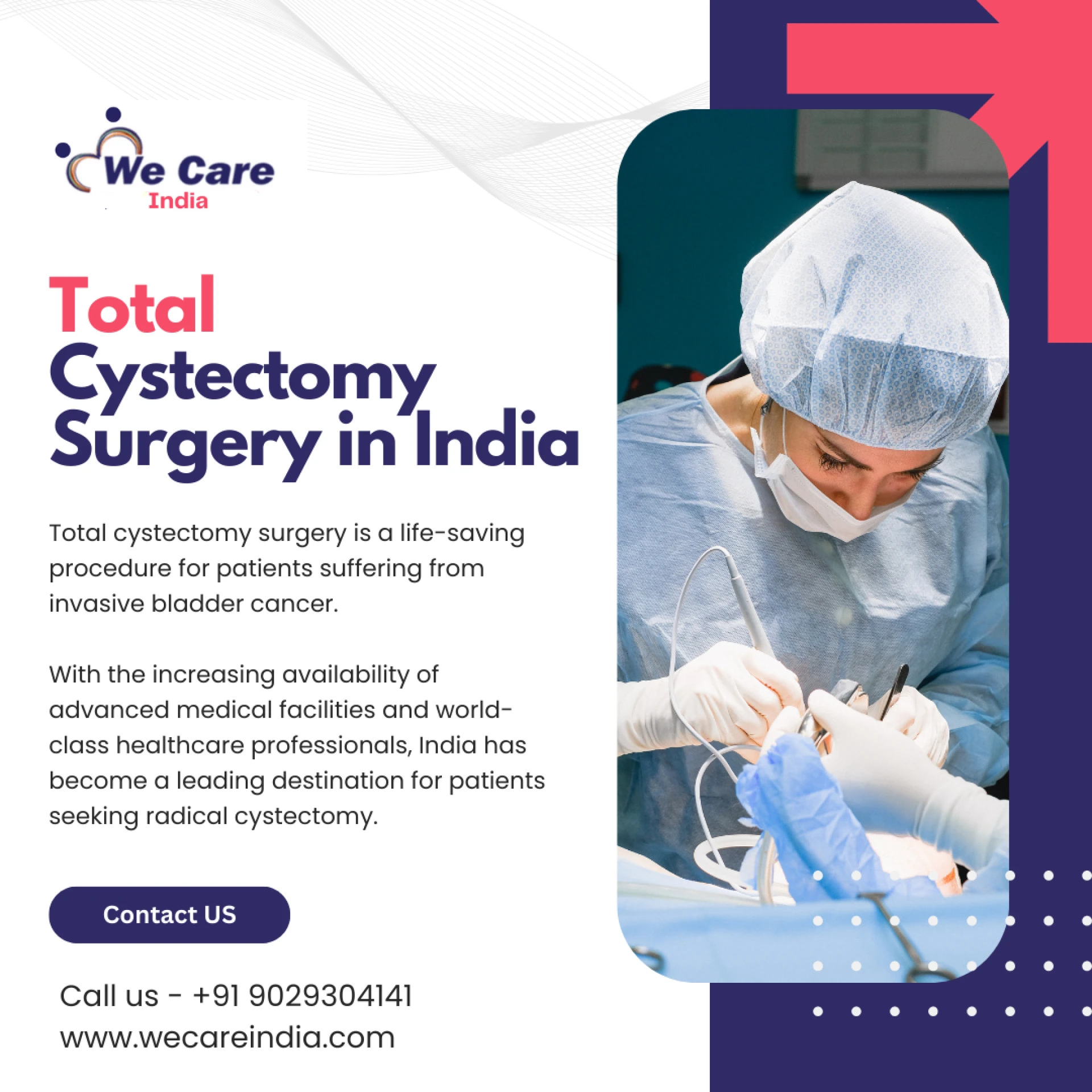 Total Cystectomy Surgery in India: A Comprehensive Guide