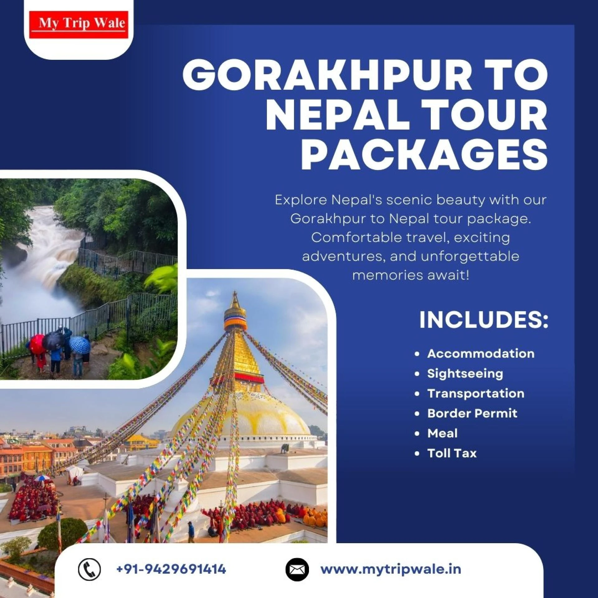 Gorakhpur to Nepal Holiday Package