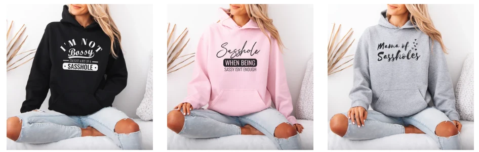 Unleash Your Inner Sass with Funny Hoodies for Women