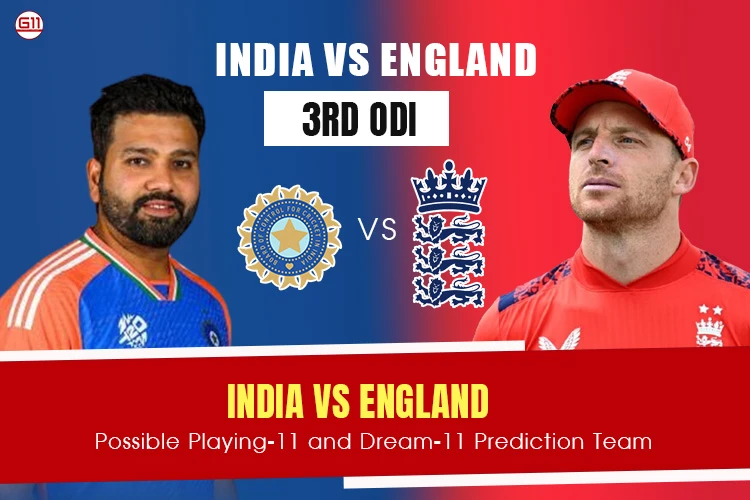 India vs England 3rd ODI: Possible Playing-11 and Dream11 Prediction Team