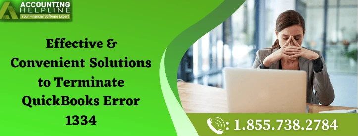 A Quick Troubleshooting Guide To Resolve QuickBooks Error 1334