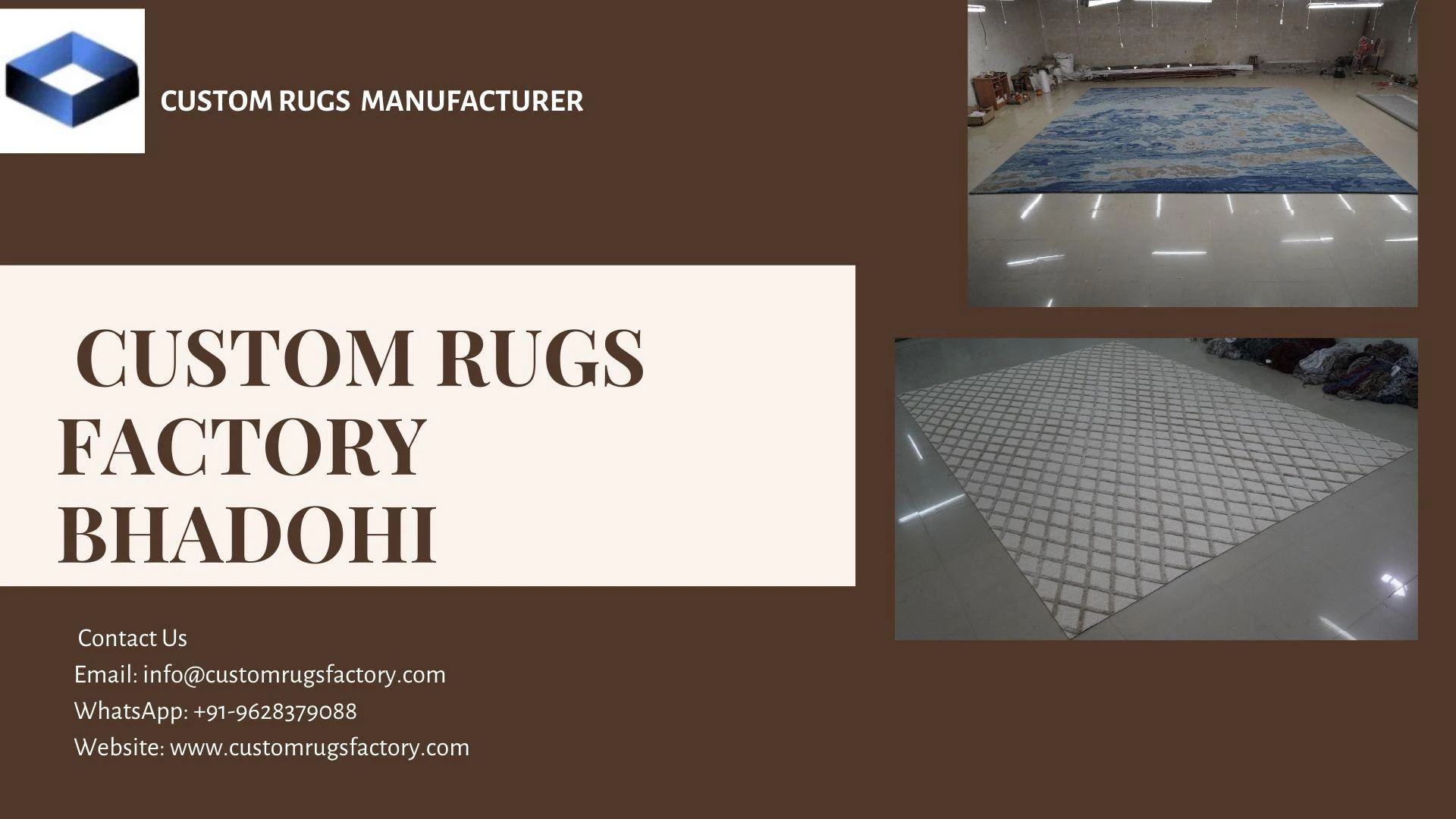 Custom Rugs Factory Bhadohi: Handwoven & Hand-Tufted Carpets for Export