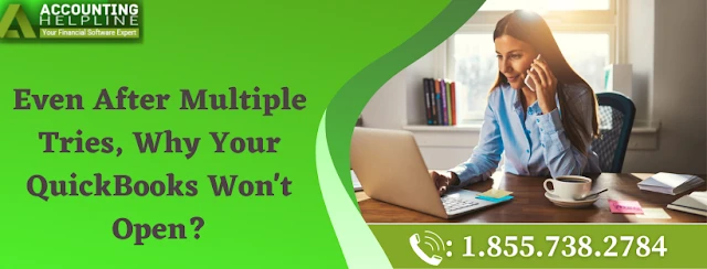 A complete guide about QuickBooks Won't Open Issue