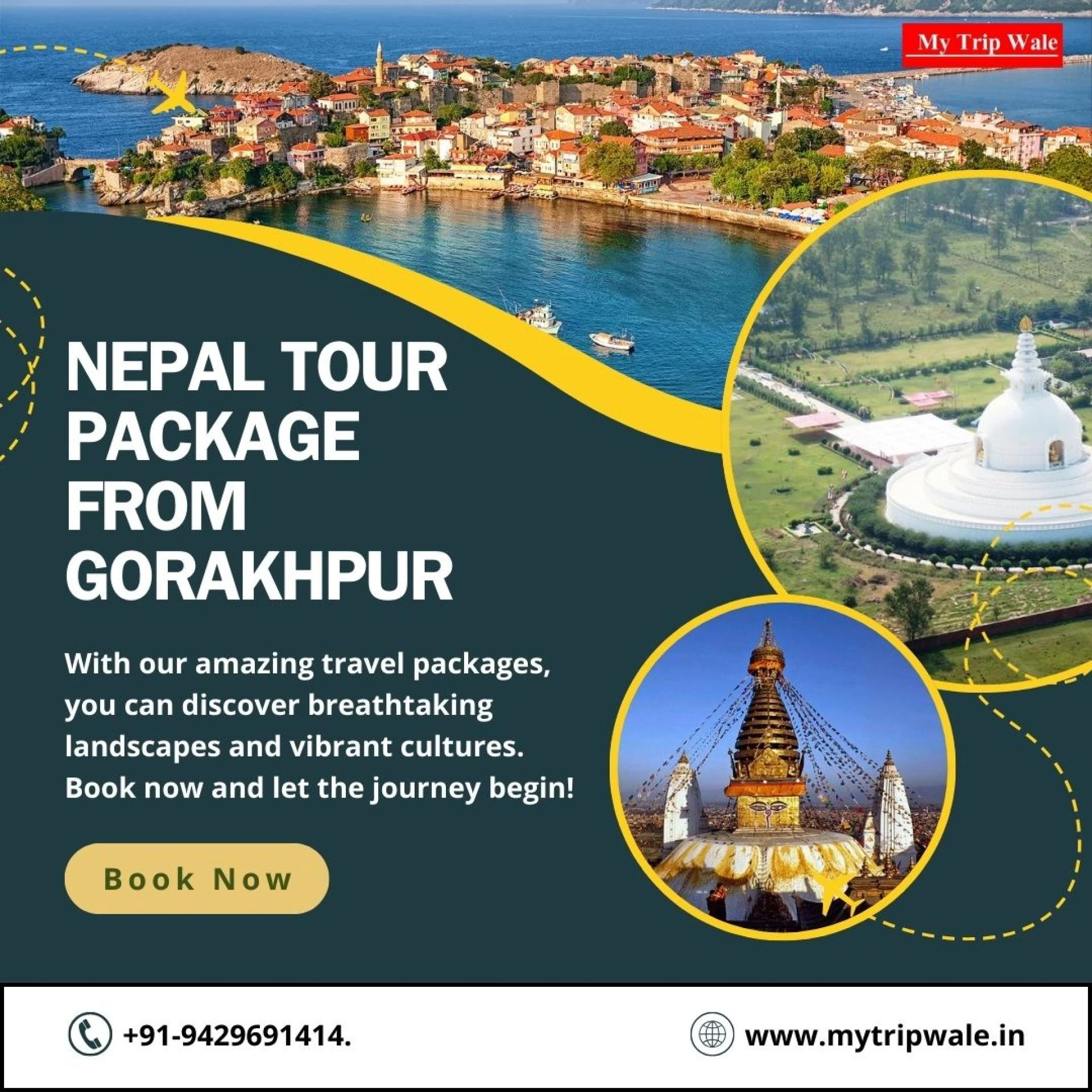 Embark on a Scenic Journey: Gorakhpur to Nepal Tour – Your Adventure Awaits!