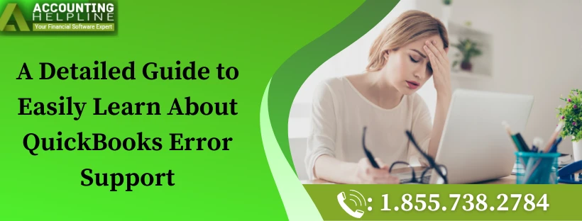 Easy method to fix QuickBooks Error Support