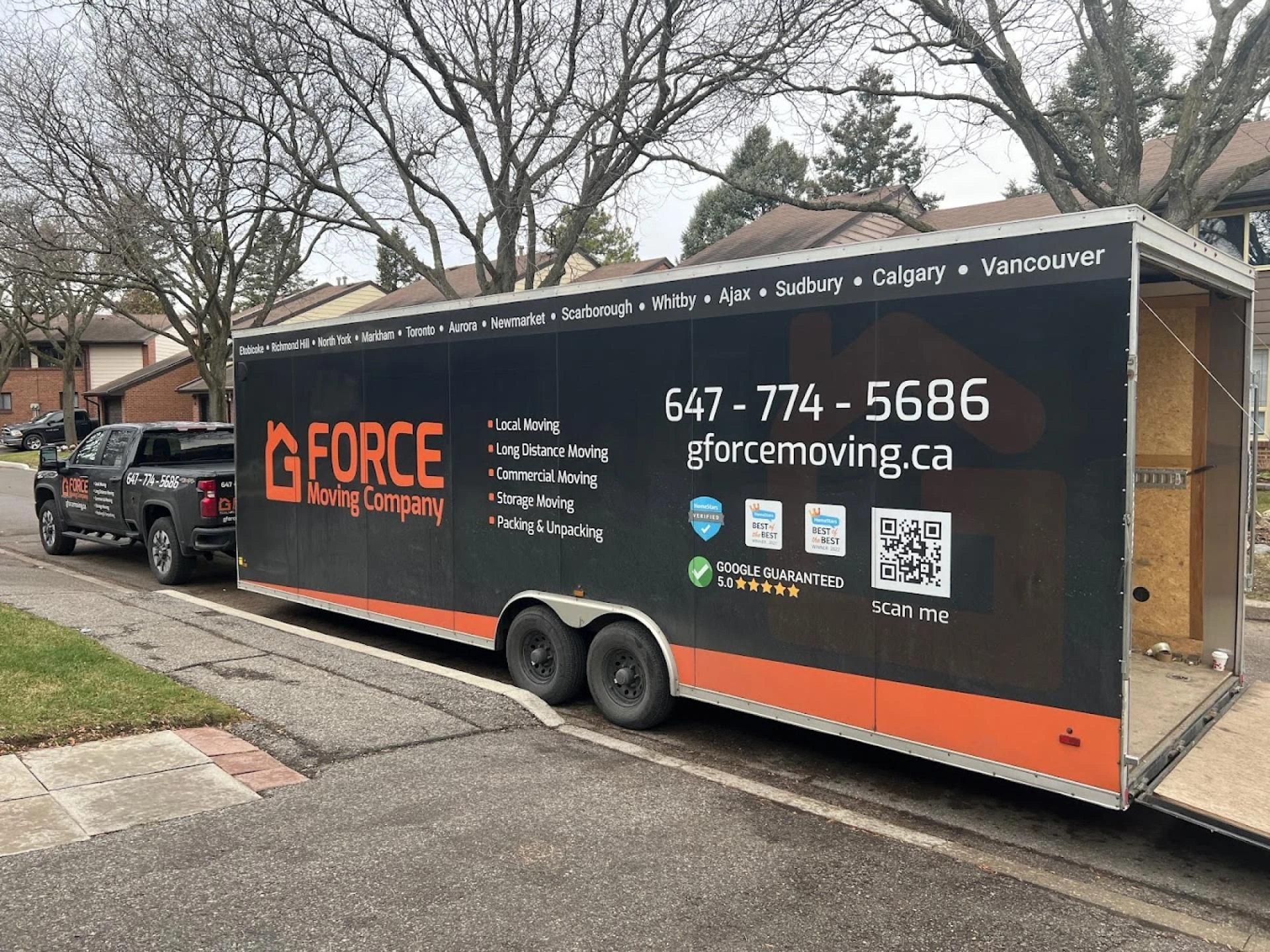 G FORCE Moving Bowmanville