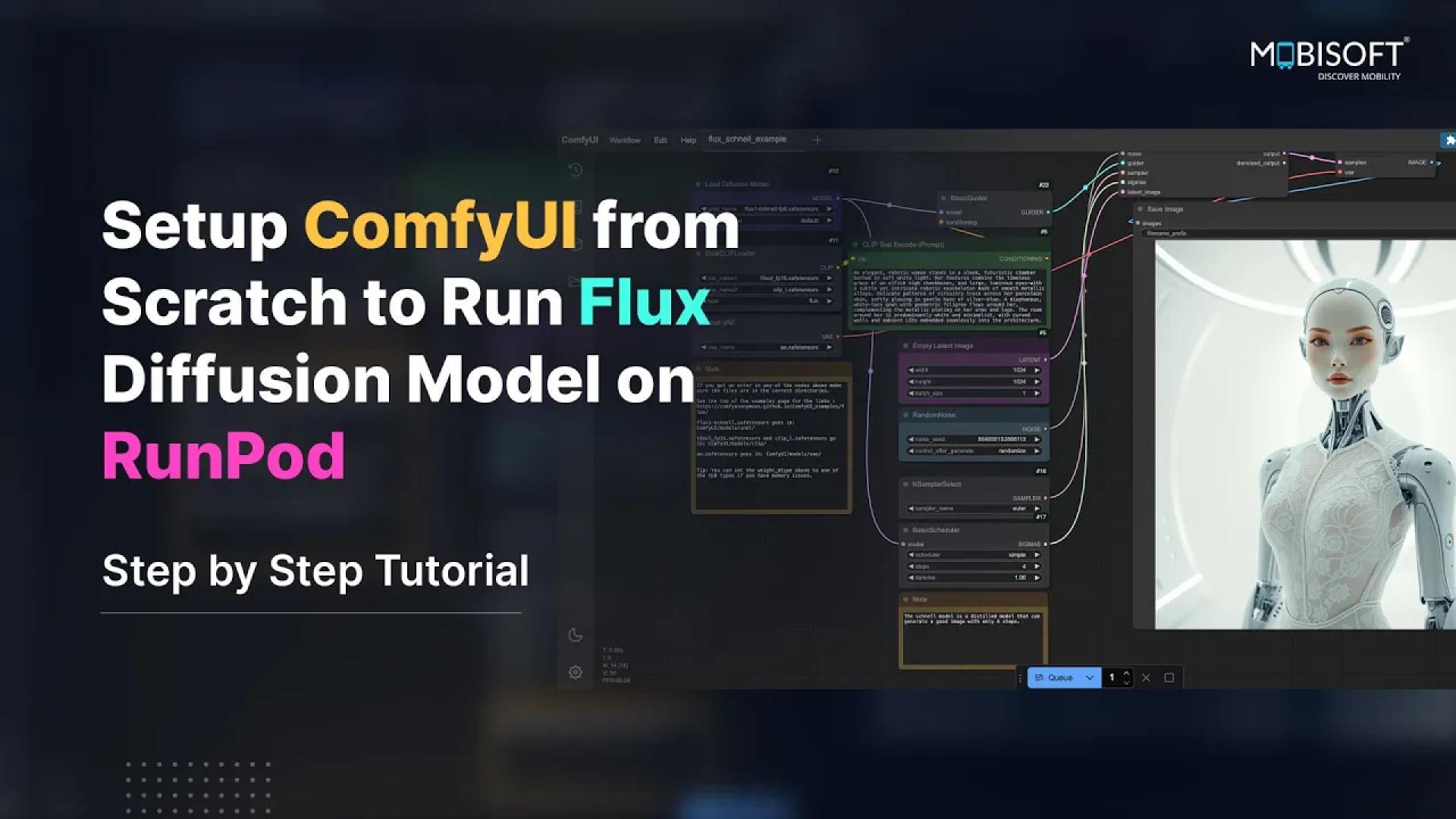 Setup ComfyUI from Scratch to Run Flux diffusion model on RunPod – Step by Step Tutorial!