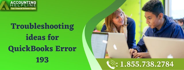 The best ever method to fix QuickBooks Error 193