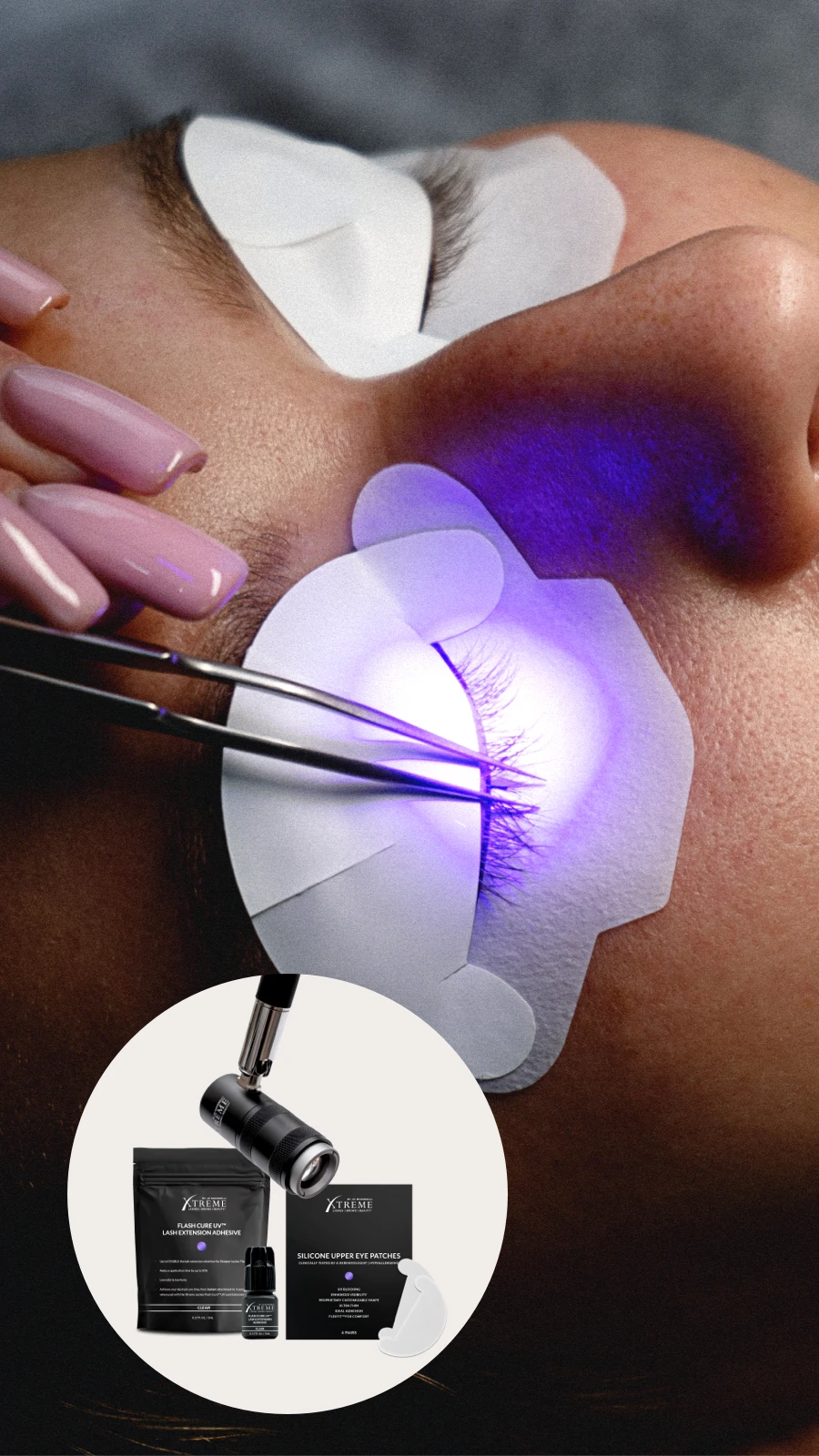 Gain Confidence and Clients with UV Lash Extensions Applications