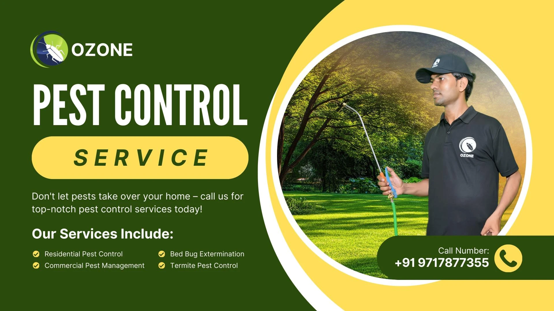 Pest Control Near Me Krishna Nagar, Delhi India