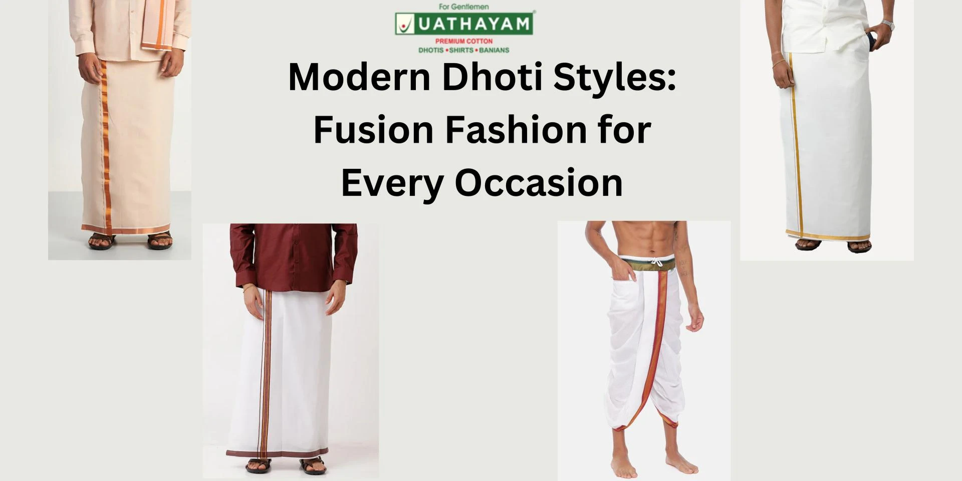Modern Dhoti Styles: Fusion Fashion for Every Occasion