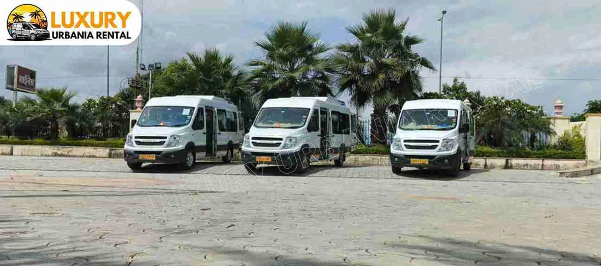 More Seats, More Comfort – Book LUXURY URBANIA 17 SEATER Rental Now!