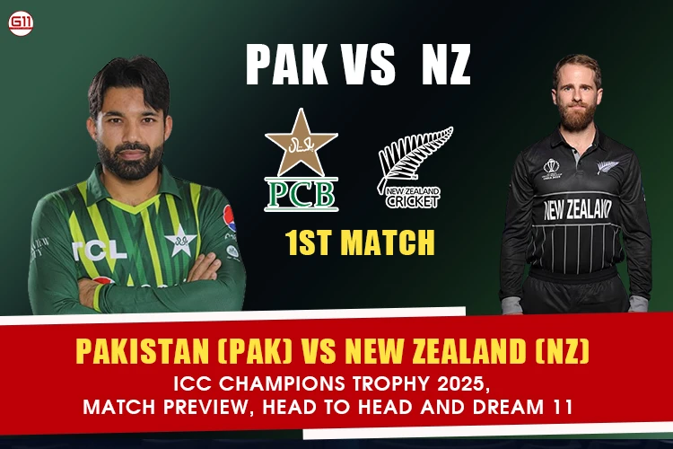 Pakistan (PAK) vs New Zealand (NZ), 1st Match, ICC Champions Trophy 2025, Match Preview