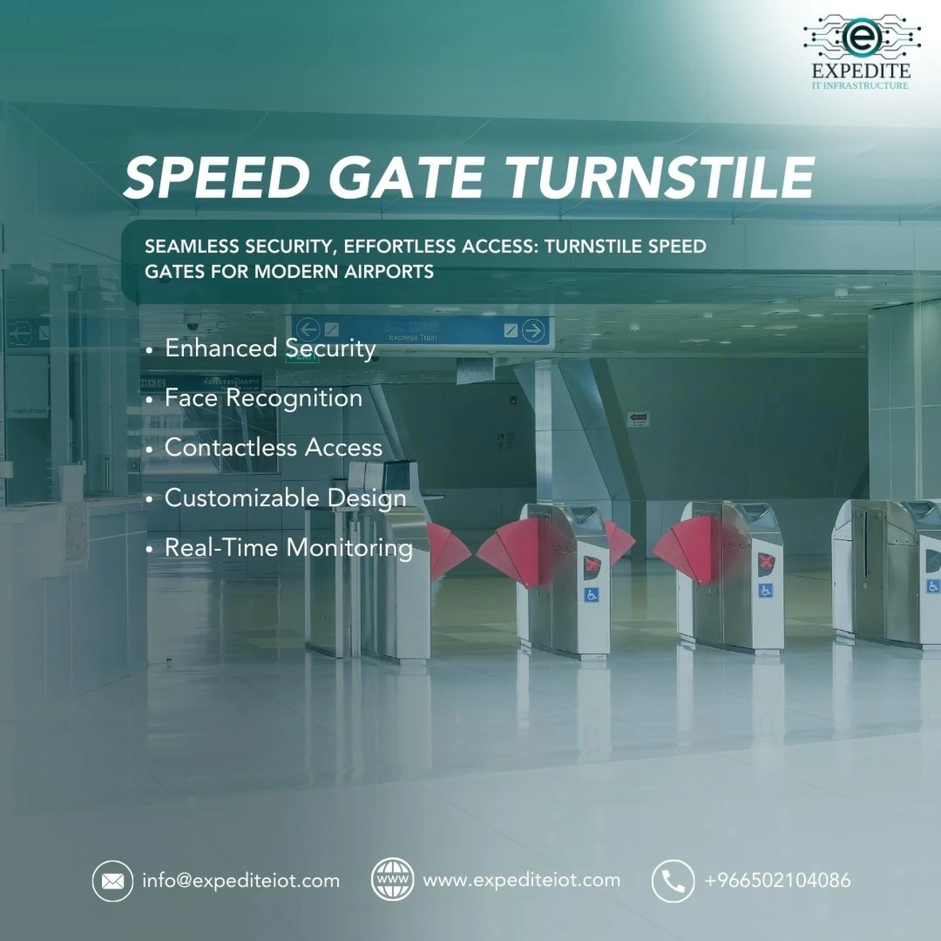 Turnstile Speed Gates help in Crowd Management — Qatar