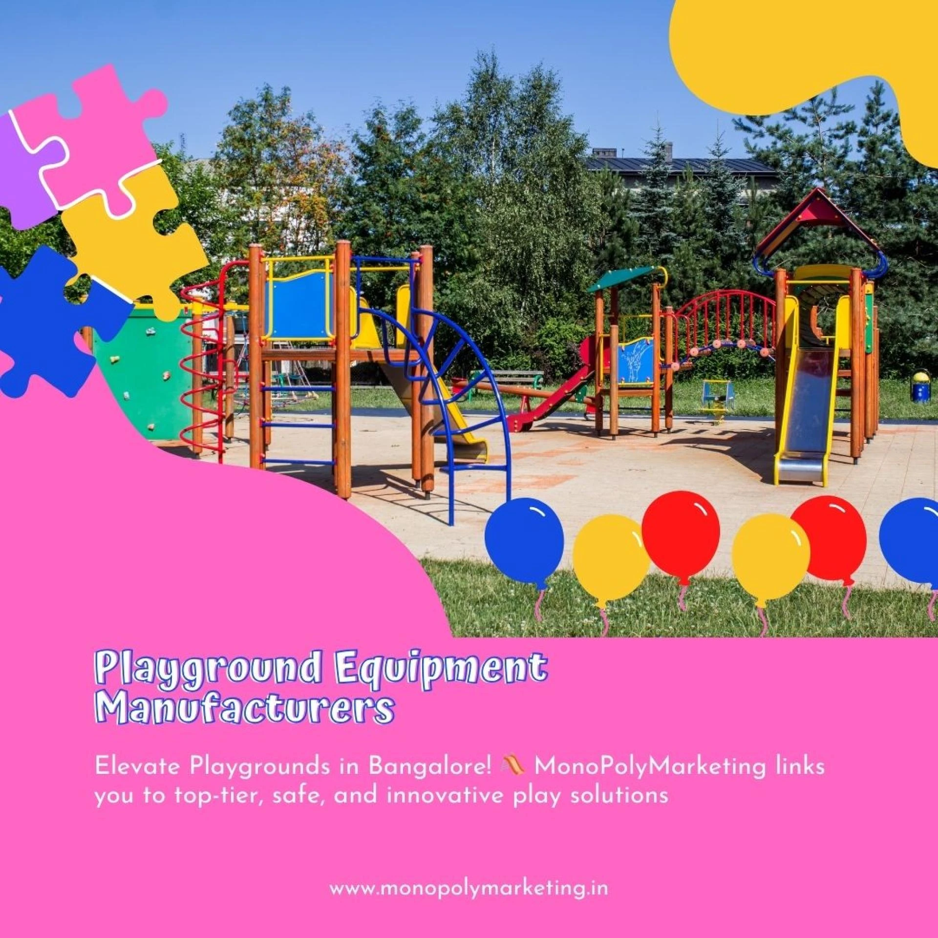 Best playground equipment manufacturers in bangalore