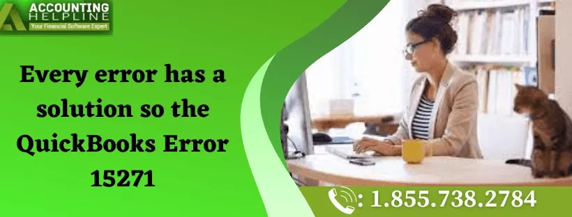 An effective method to troubleshoot QuickBooks Error 15271