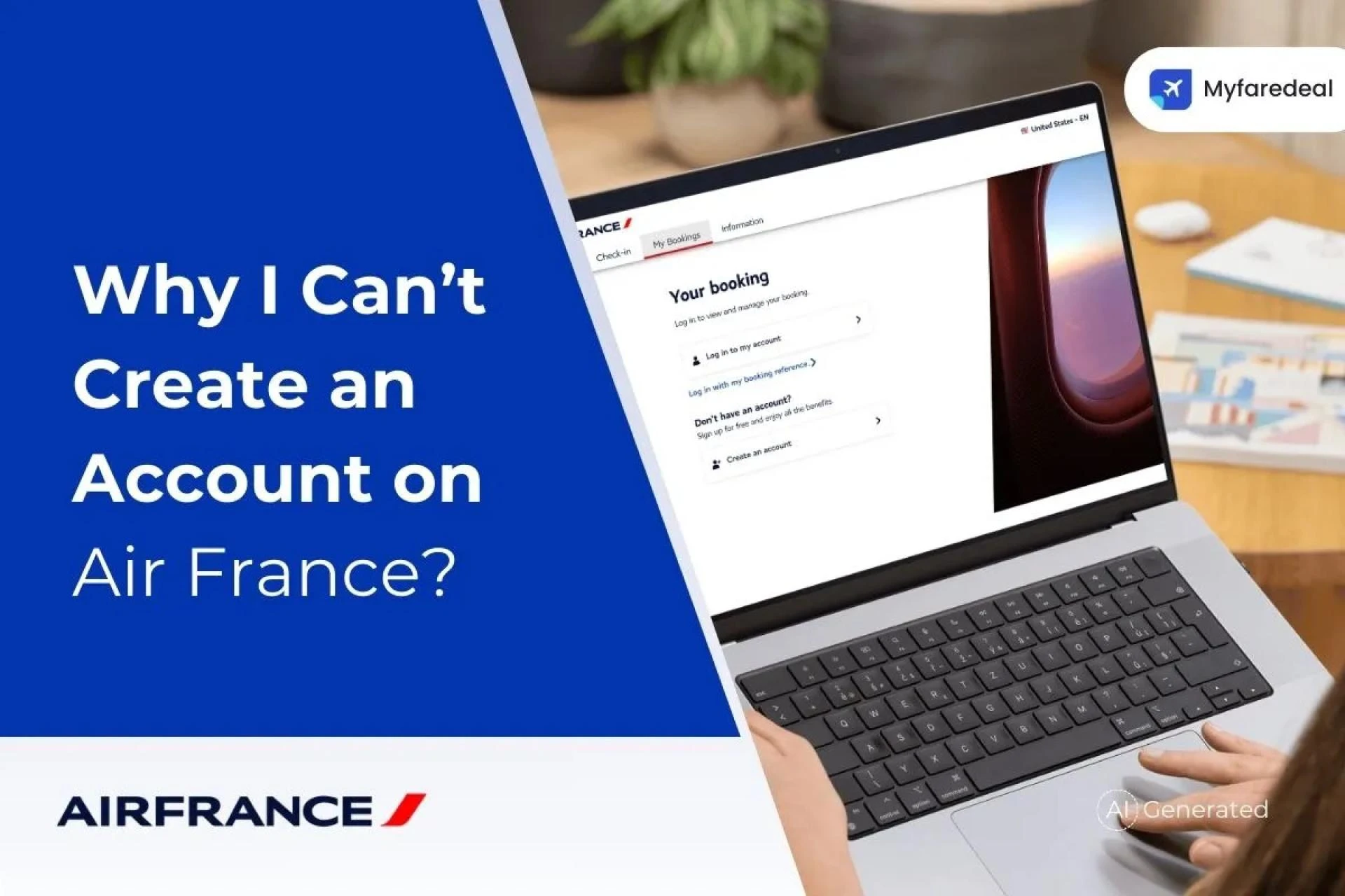 Technical Issue When Creating An Account On Air France