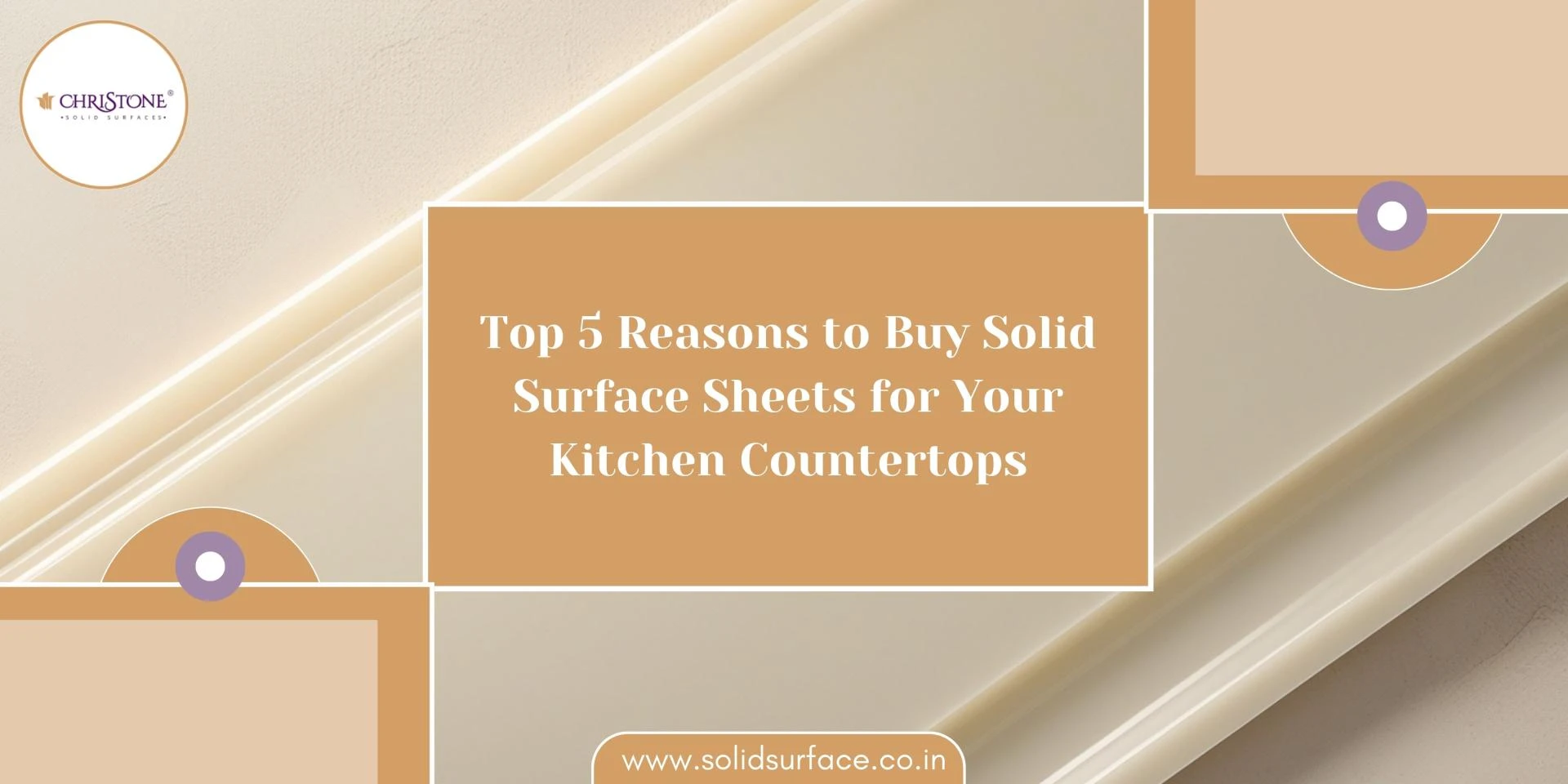 Top 5 Reasons to Buy Solid Surface Sheets for Your Kitchen Countertops 