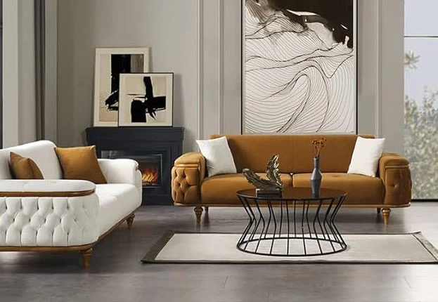 Add a Touch of Luxury with a Stunning Living Room Sofa Set