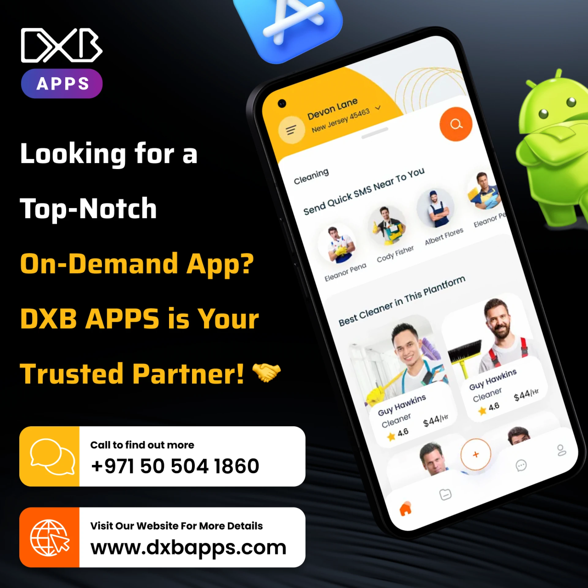  Experience the high-end Mobile App Development Dubai solutions by DXB APPS