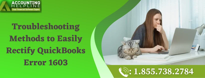 An easy guide to troubleshoot QuickBooks Error 1603
