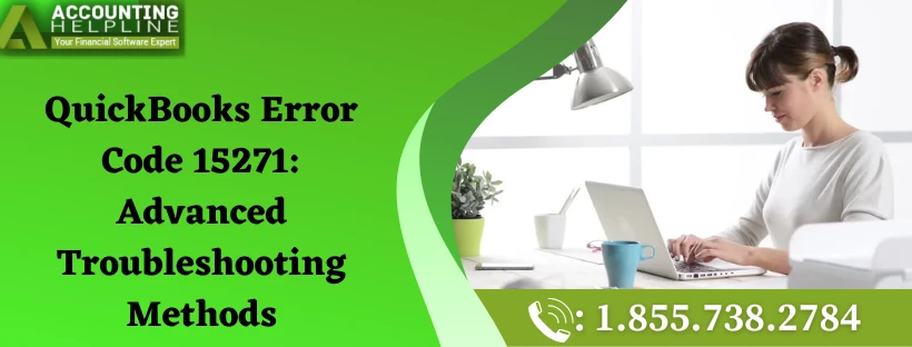 Easy method to fix QuickBooks Error Code 15271