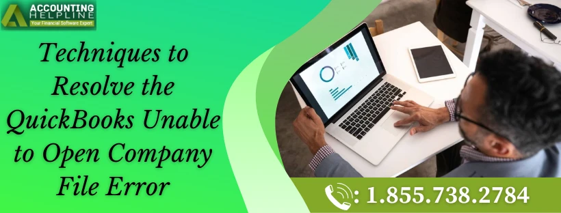 Easy method to fix QuickBooks is unable to open company file issue