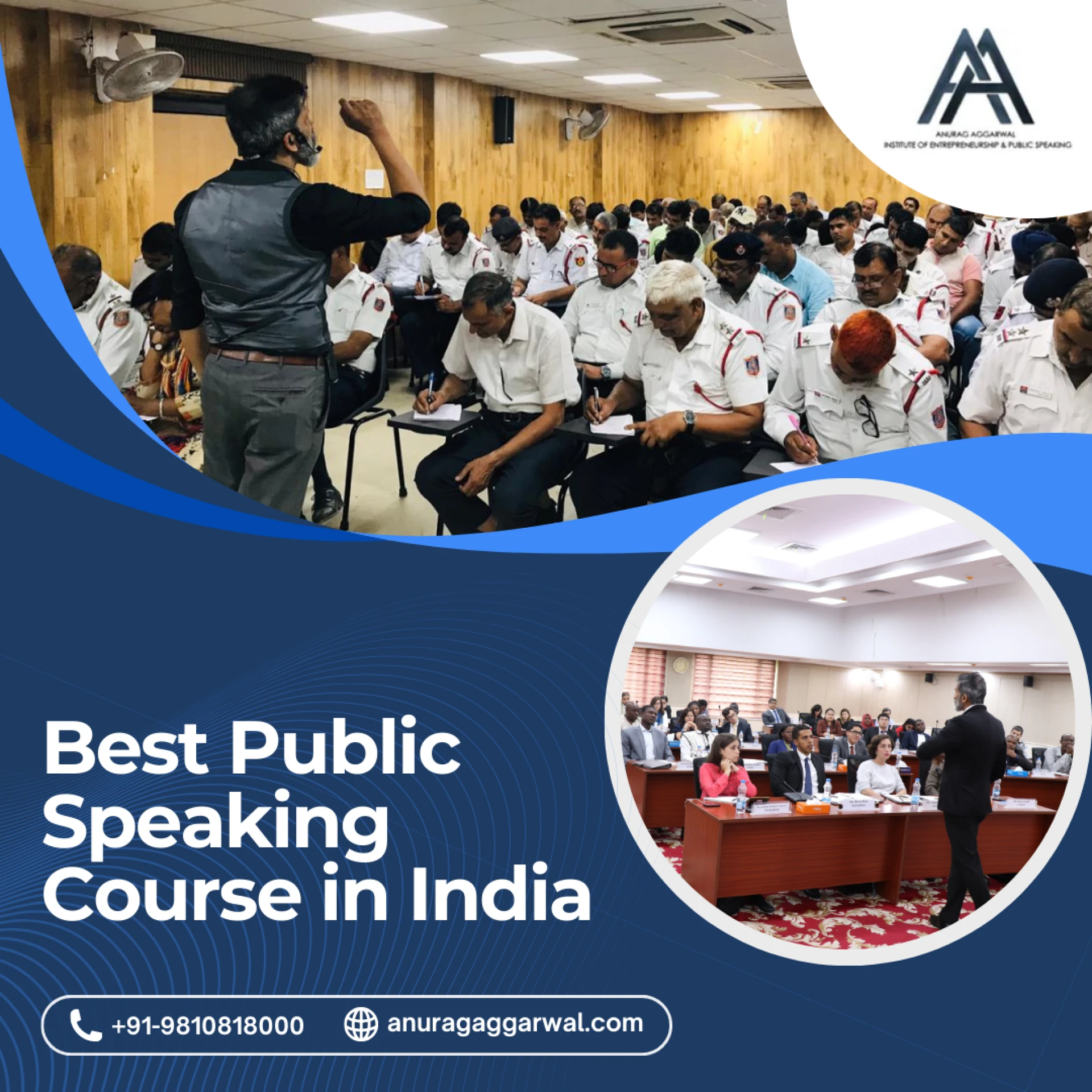 Why Anurag Aggarwal Offers the Best Public Speaking Course in India