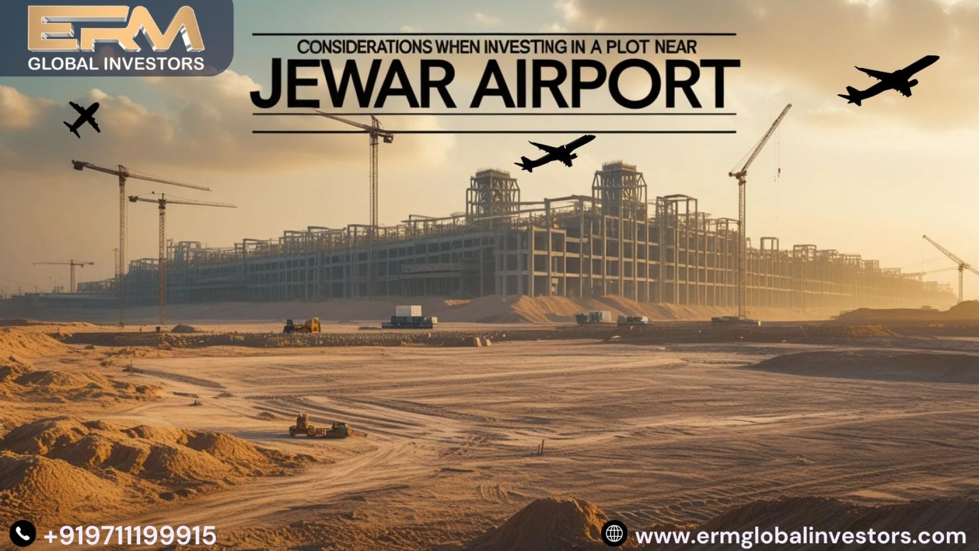 Considerations When Investing in a Plot Near Jewar Airport