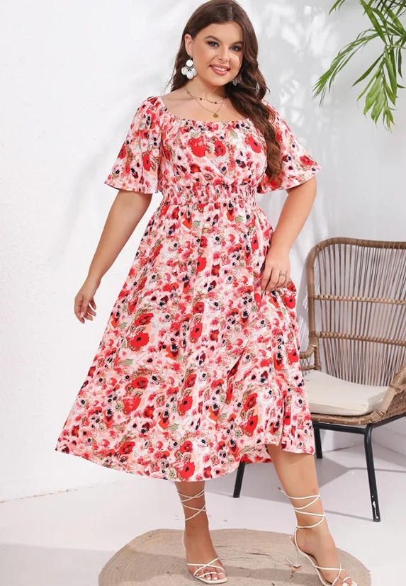 Wholesale Plus Size Floral Dresses: A Trendy and Profitable Choice